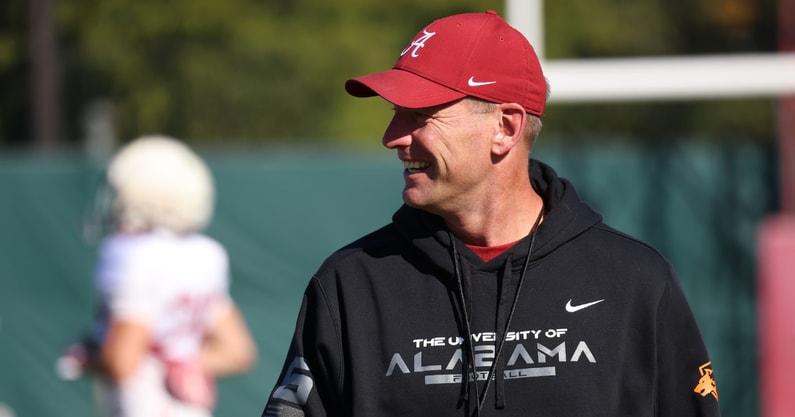 Alabama coach Kalen DeBoer