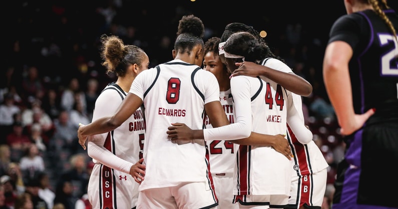 South Carolina Gamecocks women's basketball (Photo by Katie Dugan/GamecockCentral)