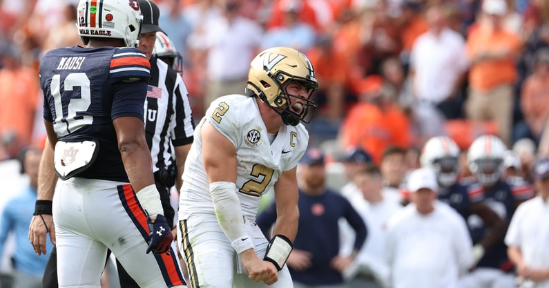 NCAA Football: Vanderbilt at Auburn