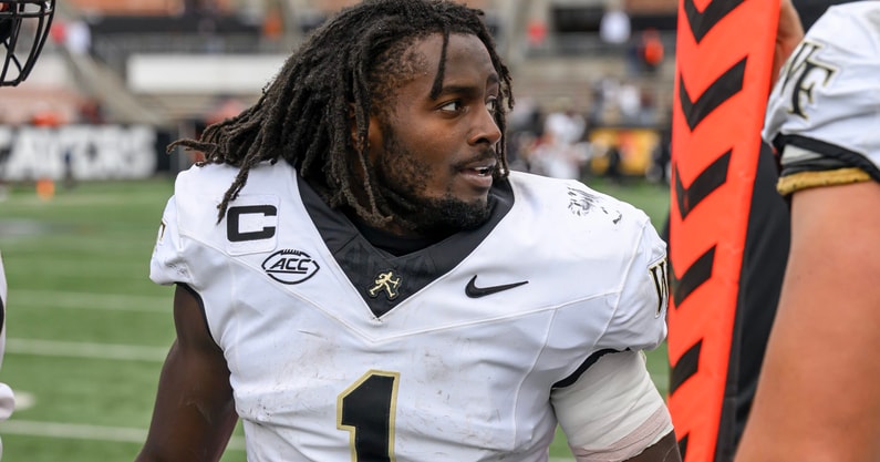 Wake Forest RB Demond Claiborne