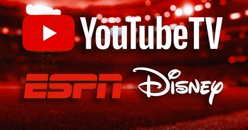 ESPN YouTube TV Disney college football
