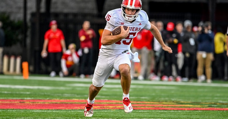 NCAA Football: Indiana at Maryland