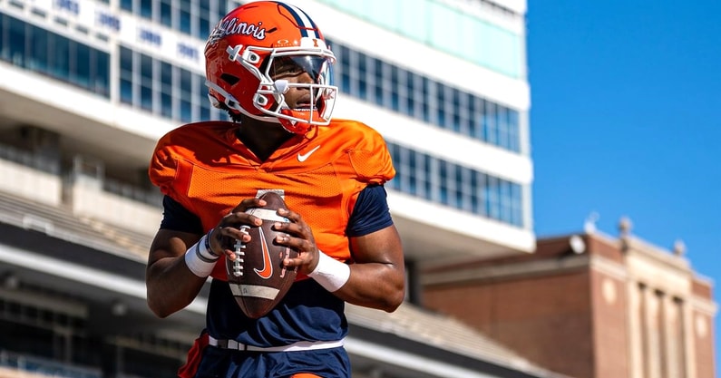 Carson Boyd Illinois quarterback