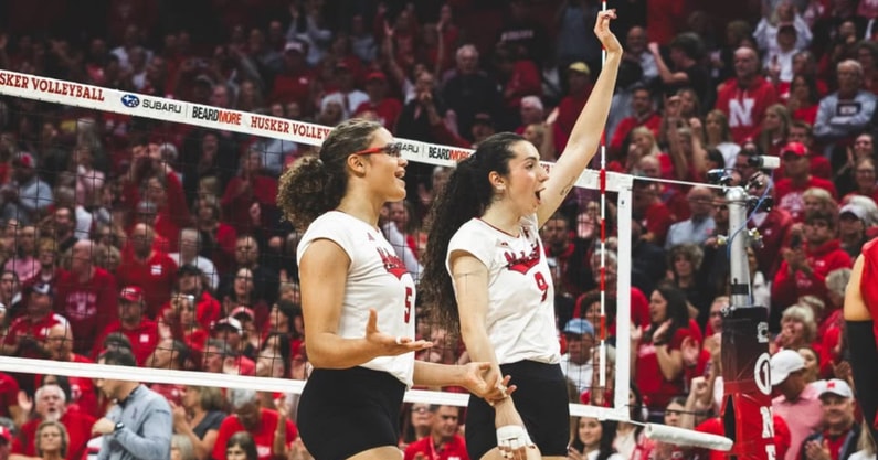 Nebraska volleyball Rebekah Allick, Virginia Adriano