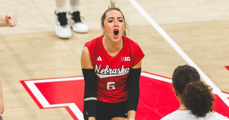 Nebraska volleyball Laney Choboy