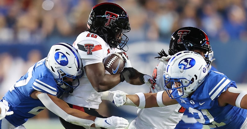 NCAA Football: Texas Tech at Brigham Young