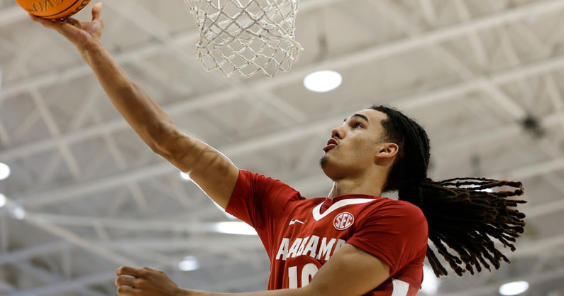 Alabama forward Keitenn Bristow