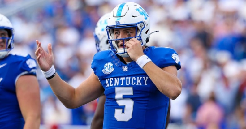 Kentucky QB Zach Calzada, via Mont Dawson, KSR