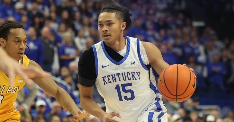Kentucky guard Jaland Lowe vs. Valparaiso - Dr. Michael Huang, Kentucky Sports Radio/On3