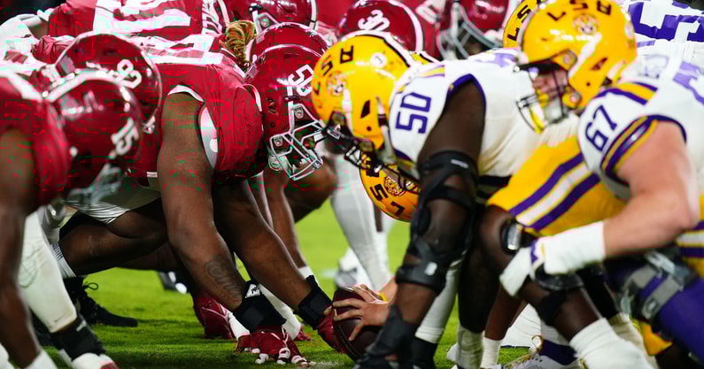 Alabama vs. LSU