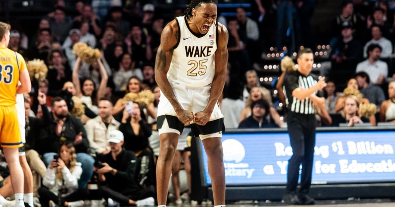 wake forest beats morehead state