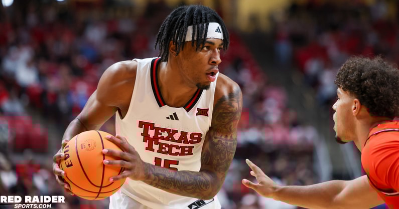 Texas Tech's JT Toppin (Photo by Chase Seabolt/RedRaiderSports.com)