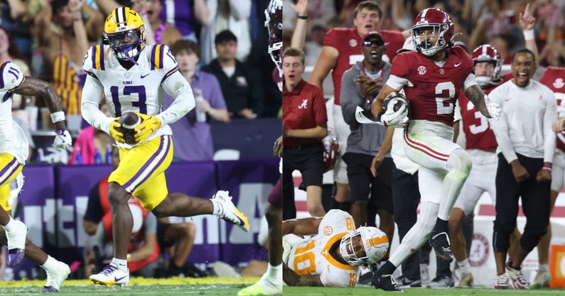 Alabama vs. LSU