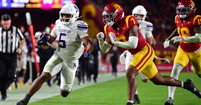 NCAA Football: Northwestern at Southern California