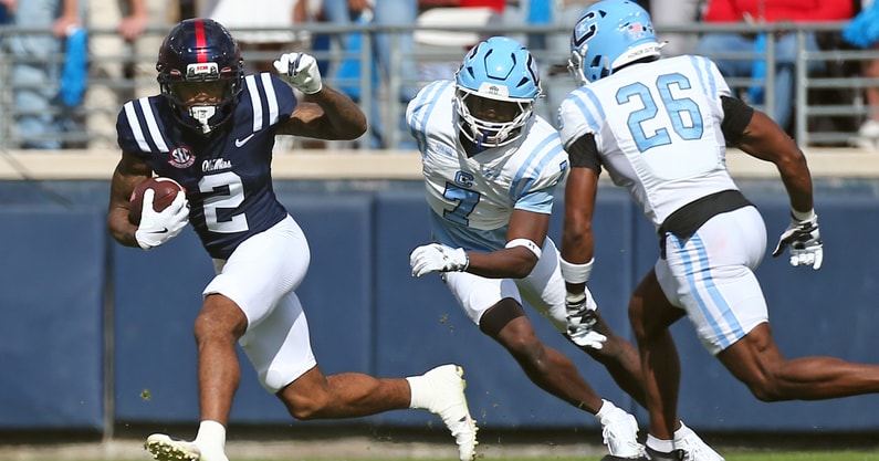 NCAA Football: The Citadel at Mississippi