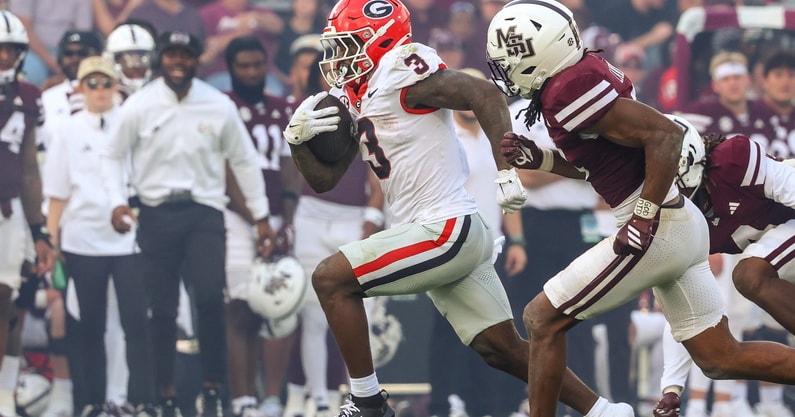 NCAA Football: Georgia at Mississippi State