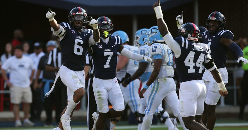 NCAA Football: The Citadel at Mississippi