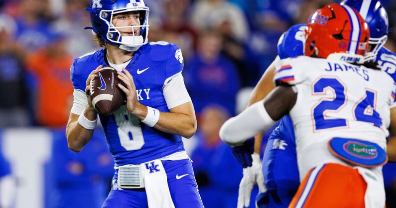 NCAA Football: Florida at Kentucky