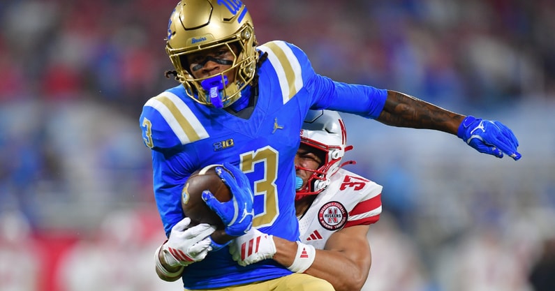 UCLA WR Kwazi Gilmer vs. Nebraska football