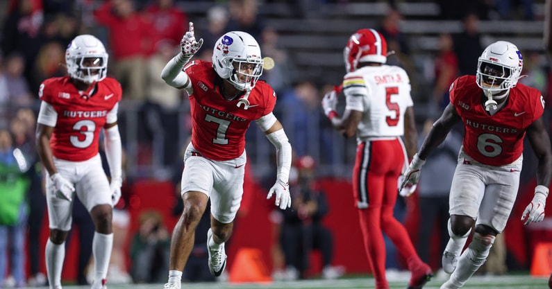 NCAA Football: Maryland at Rutgers