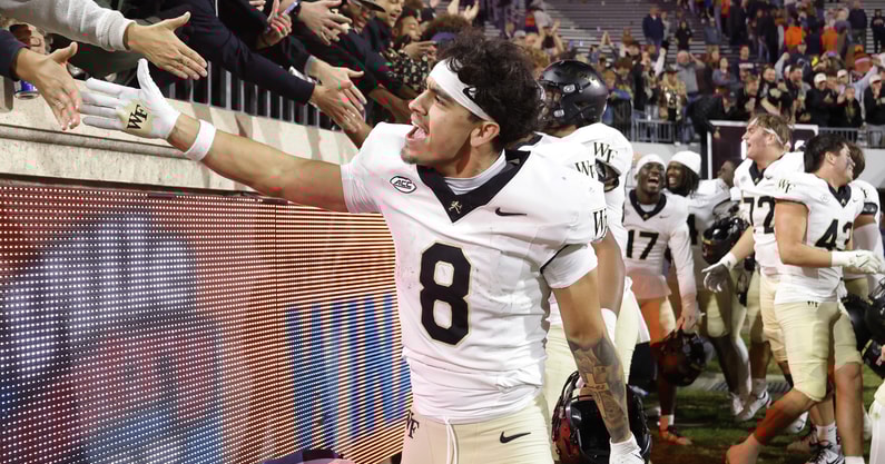 Wake Forest football Virginia