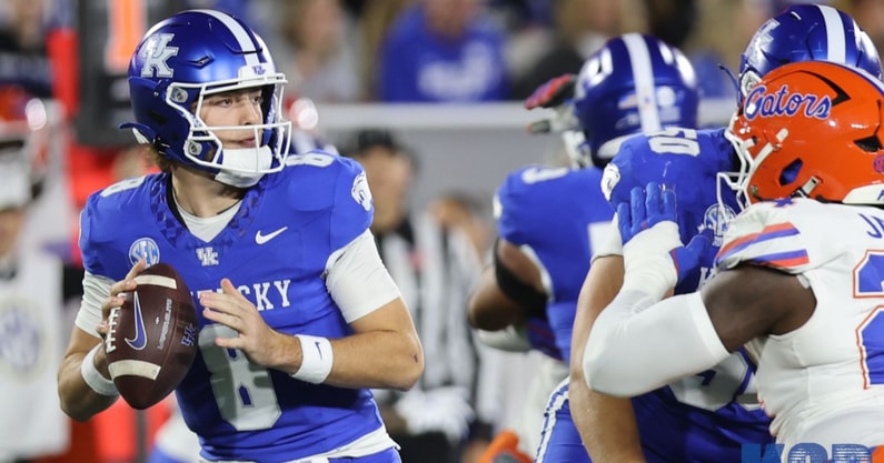 Kentucky QB Cutter Boley vs. Florida, via Dr. Michael Huang, KSR