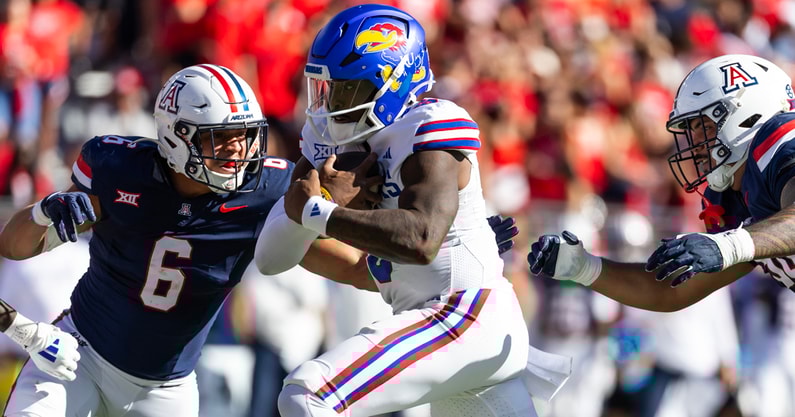 NCAA Football: Kansas at Arizona
