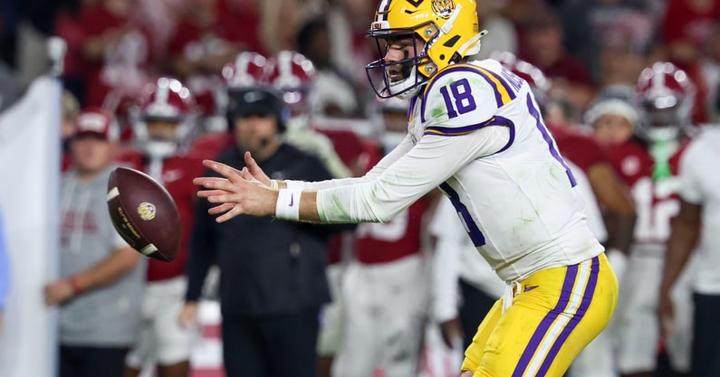 NCAA Football: Louisiana State at Alabama