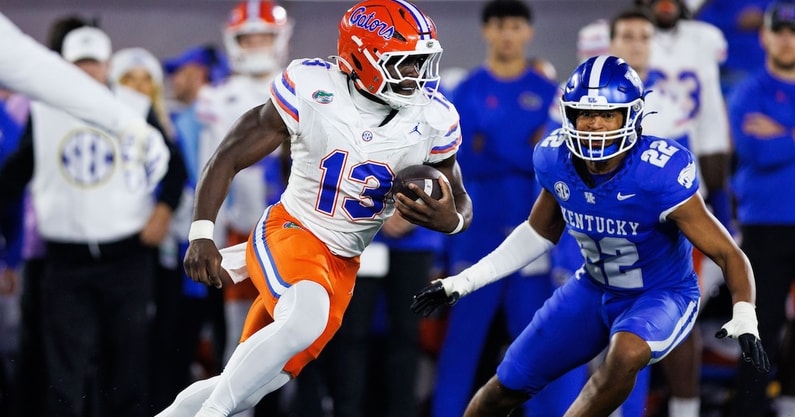 NCAA Football: Florida at Kentucky