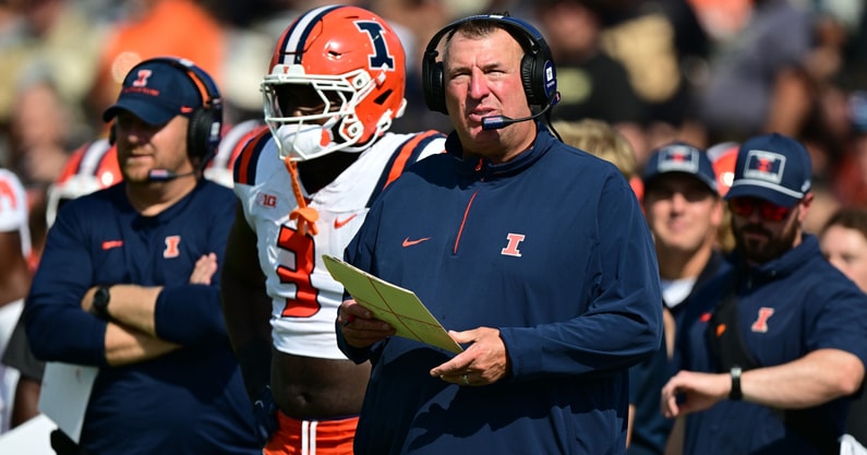 NCAA Football: Illinois at Purdue