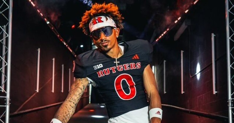 2026 wide receiver Dyzier Carter on his Rutgers visit