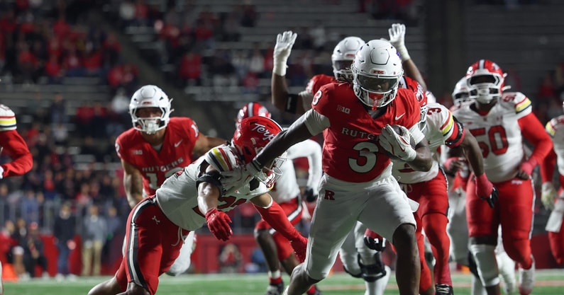 NCAA Football: Maryland at Rutgers