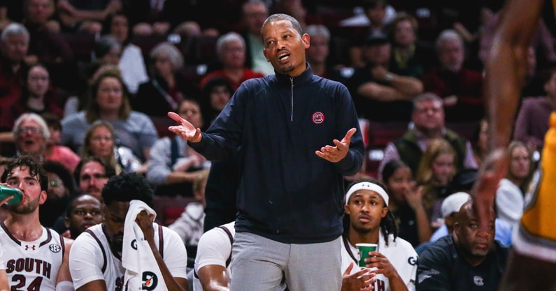 South Carolina basketball coach Lamont Paris. Photo by: Katie Dugan | GamecockCentral