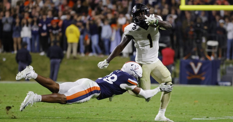 Wake Forest PFF offense Virginia