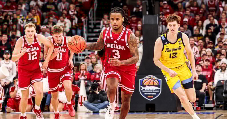 BLOOMINGTON, IN - 2025.11.09 - Men’s Basketball vs. Marquette Golden Eagles