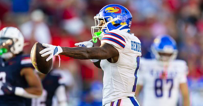 NCAA Football: Kansas at Arizona