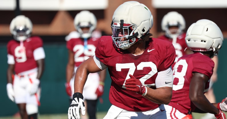 Alabama OL Parker Brailsford