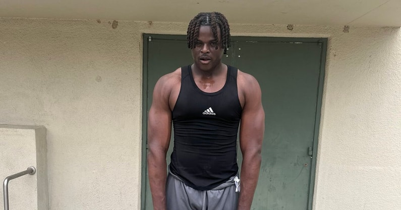 East Los Angeles college defensive lineman David Chukwuemeka