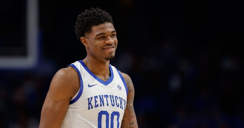 Kentucky guard Otega Oweh - Photo by Crawford Ifland, Kentucky Sports Radio/On3