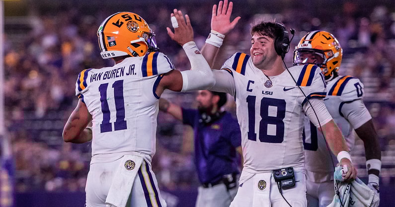 Frank Wilson reveals LSU starting QB between Garrett Nussmeier and Michael Van Buren