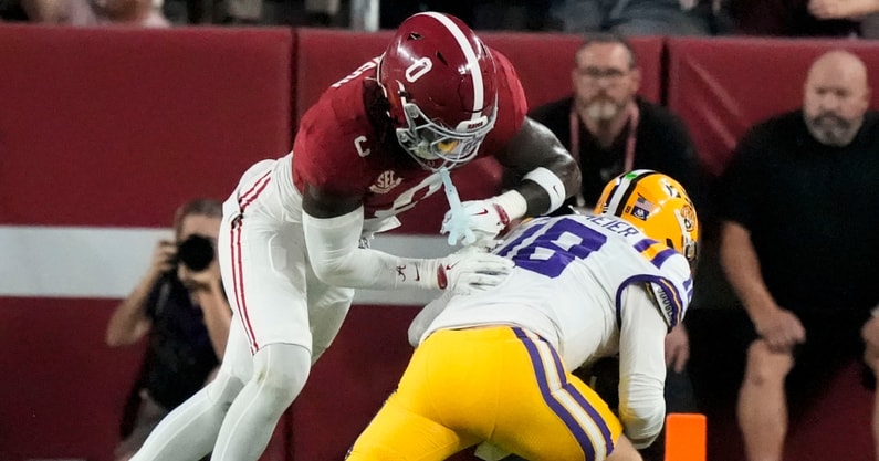 Alabama LB Deontae Lawson