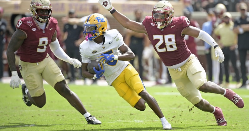 Pittsburgh WR Raphael Williams Jr. Florida State