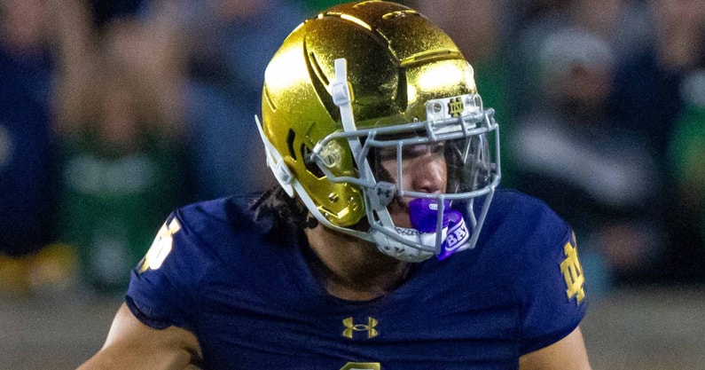 Notre Dame WR Jaden Greathouse