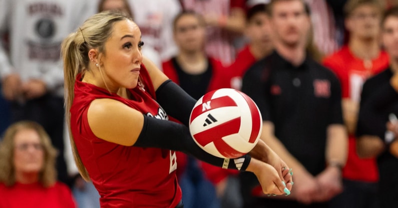 Nebraska volleyball Laney Choboy