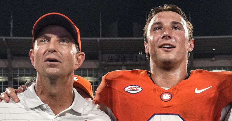 Dabo-Swinney-raves-about-toughness-of-Cade-Klubnik-This-guy-was-born-to-play-football