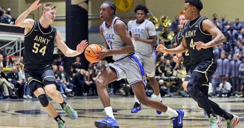 Duke Army basketball rout