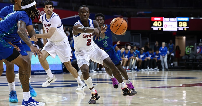 SMU races to 102-91 win over Murray State