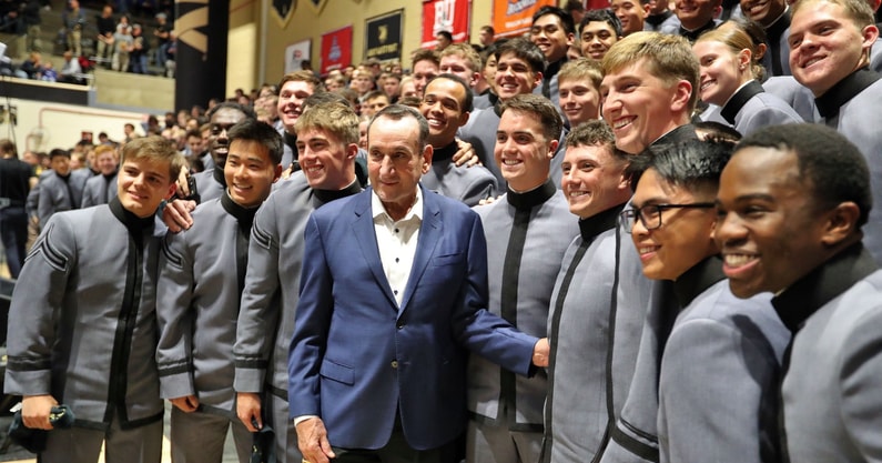 Army-Duke Basketball Coach K