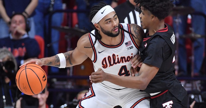 NCAA Basketball: Texas Tech at Illinois