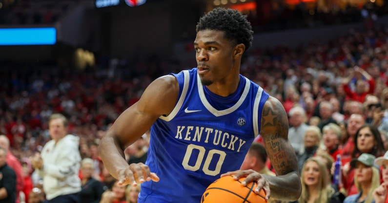 Otega Oweh. Kentucky vs. Louisville at the Yum Center on Nov. 11, 2025 - Mont Dawson, Kentucky Sports Radio